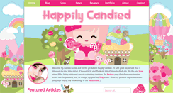 Desktop Screenshot of happilycandied.com